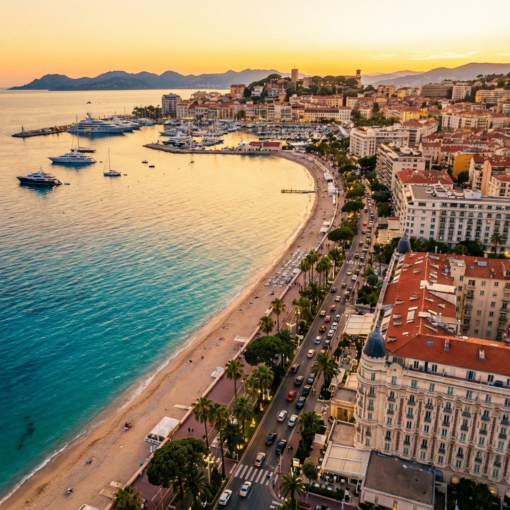 Private Jet Charter to Cannes, France
