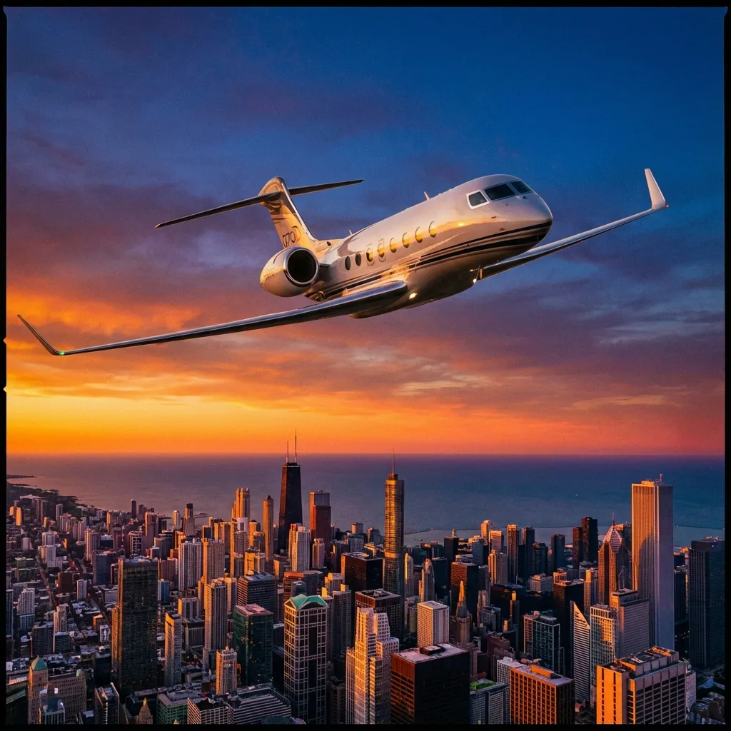 Private Jet Charter to Chicago