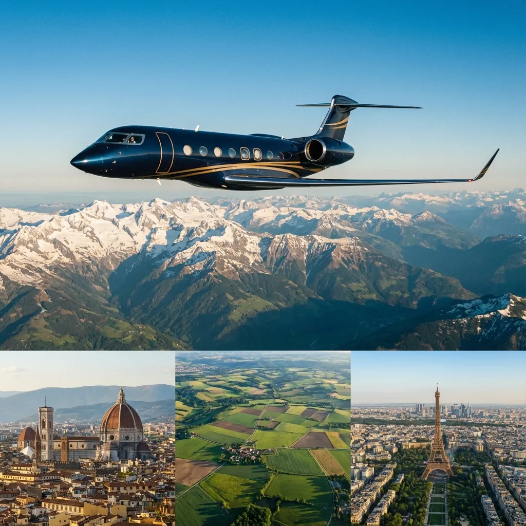 Private Jet Charter to Europe