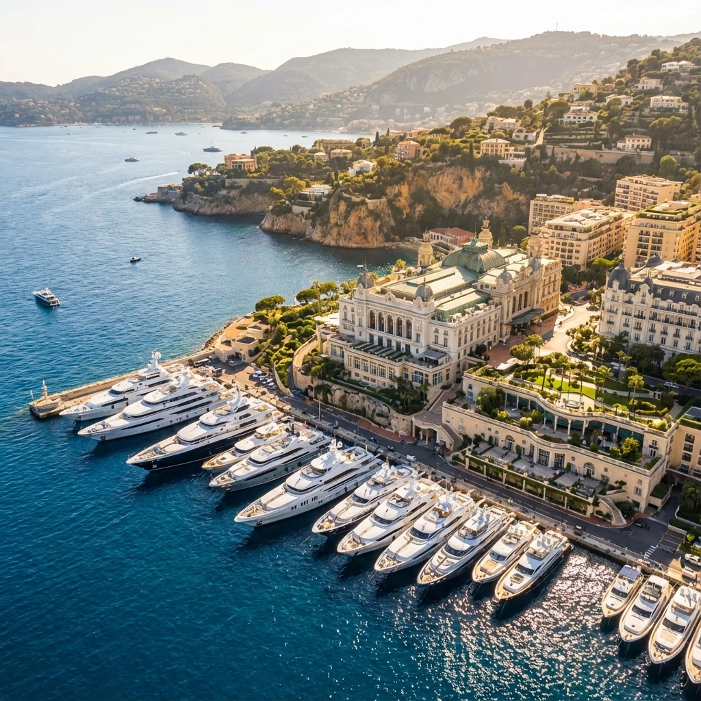 Private Jet Charter to Monte Carlo, Monaco