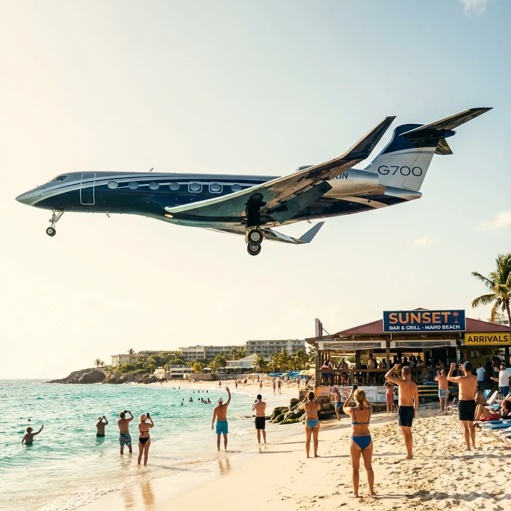 Private Jet Charter to St. Martin