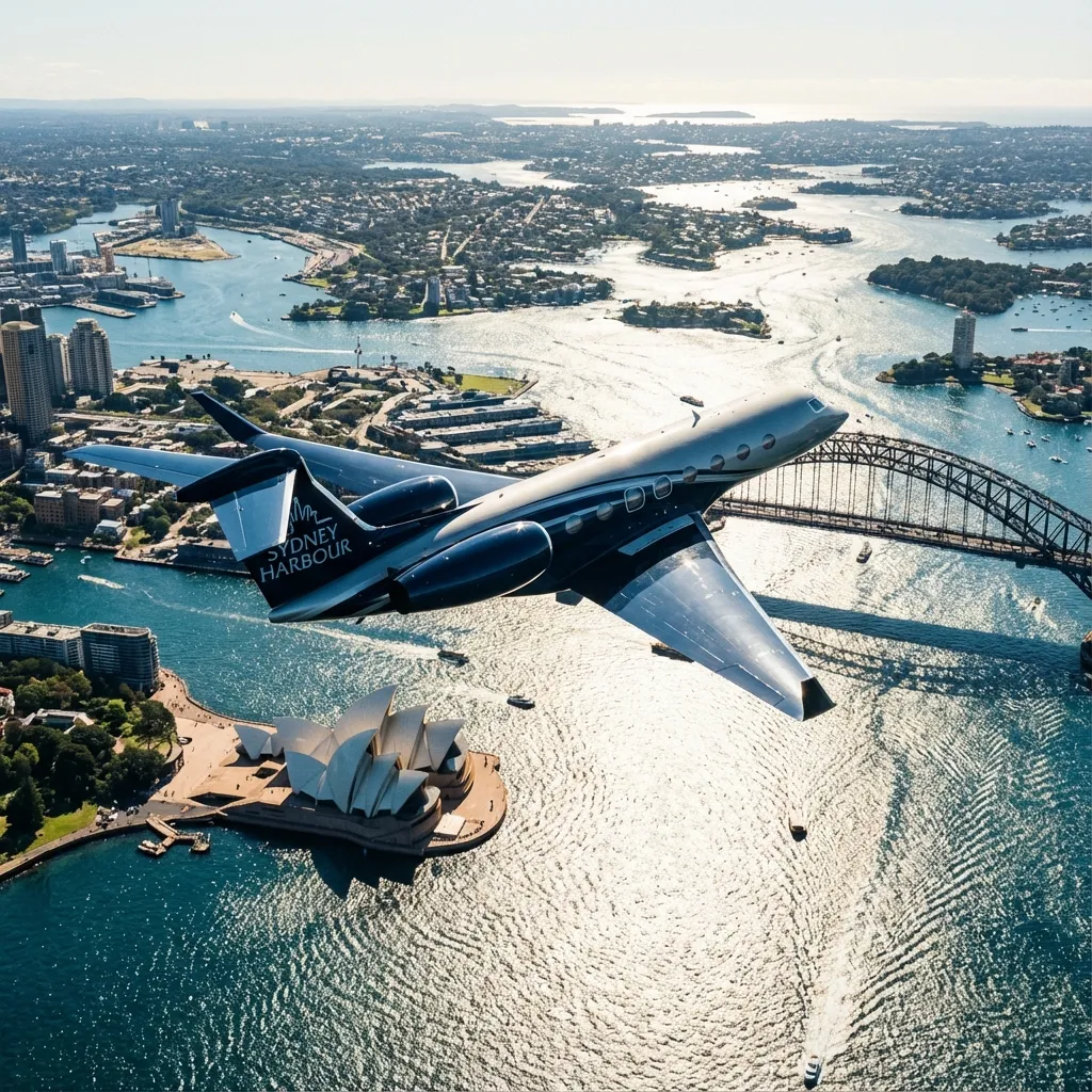 Private Jet Charter to Sydney, Australia